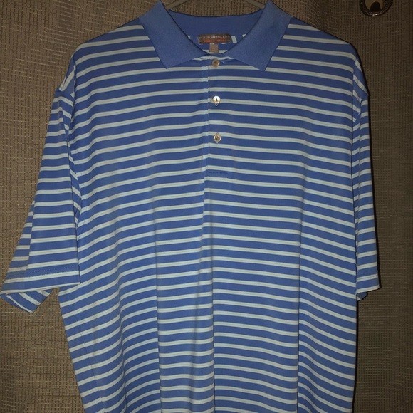 Peter Miller Zurich Classic Polo sz L - Picture 1 of 2